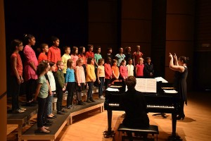 Concert des "Enfantaisistes", choeur des enfants