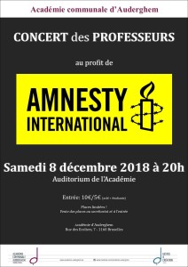 2018 12 08 Amnesty - AFFICHE