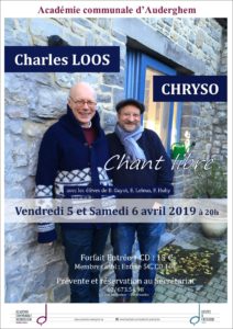 Chryso et Charles Loos en concert avec nos étudiants