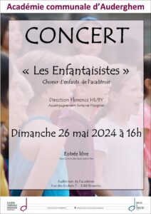 Concert des "Enfantaisistes", chorale des enfants
