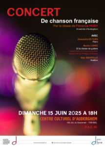 Concert de Chanson française @ Centre culturel d'Auderghem