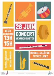 Concert des Venthousiastes au Rouge-Cloître en Fête @ Maison du prieur