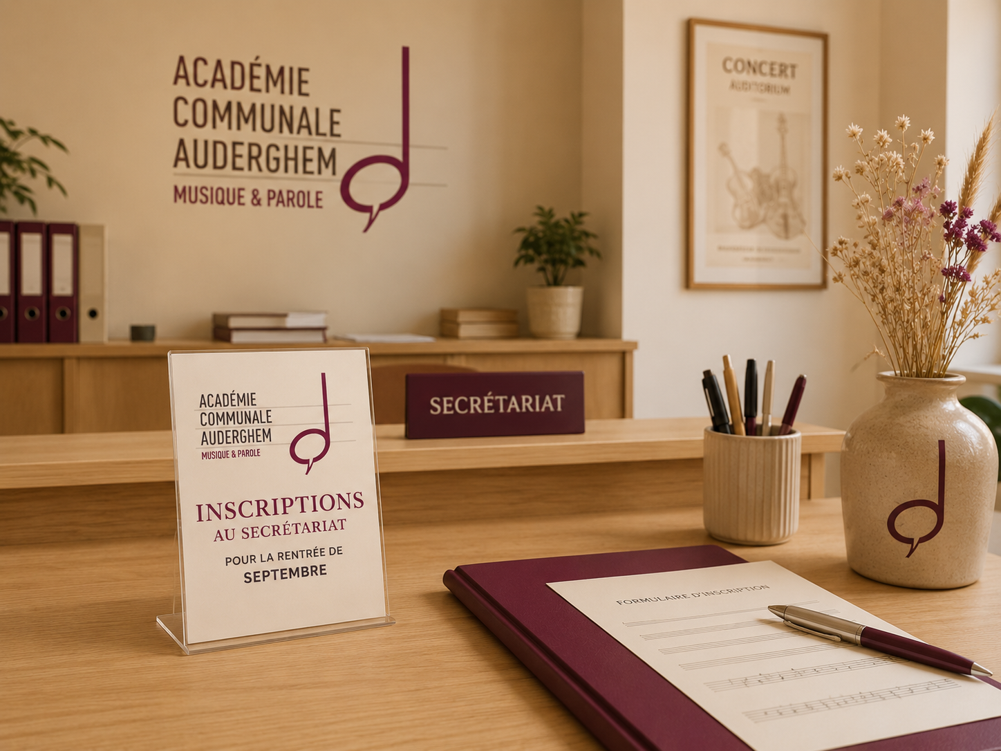 Inscription académie